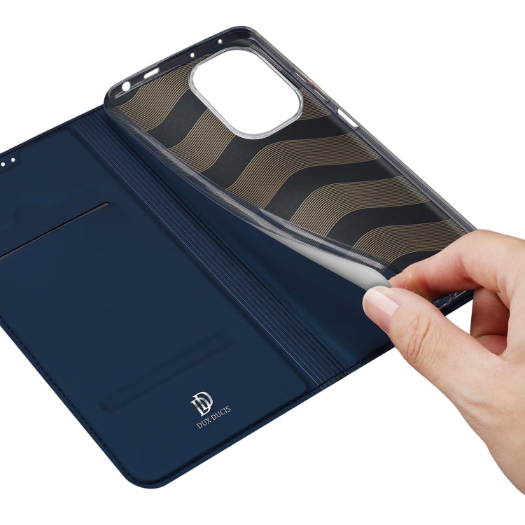 For Xiaomi Poco F5 / Redmi Note 12 Turbo DUX DUCIS Skin Pro Series Flip Leather Phone Case