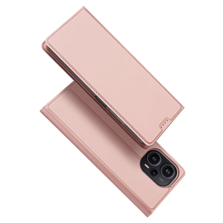 For Xiaomi Poco F5 / Redmi Note 12 Turbo DUX DUCIS Skin Pro Series Flip Leather Phone Case