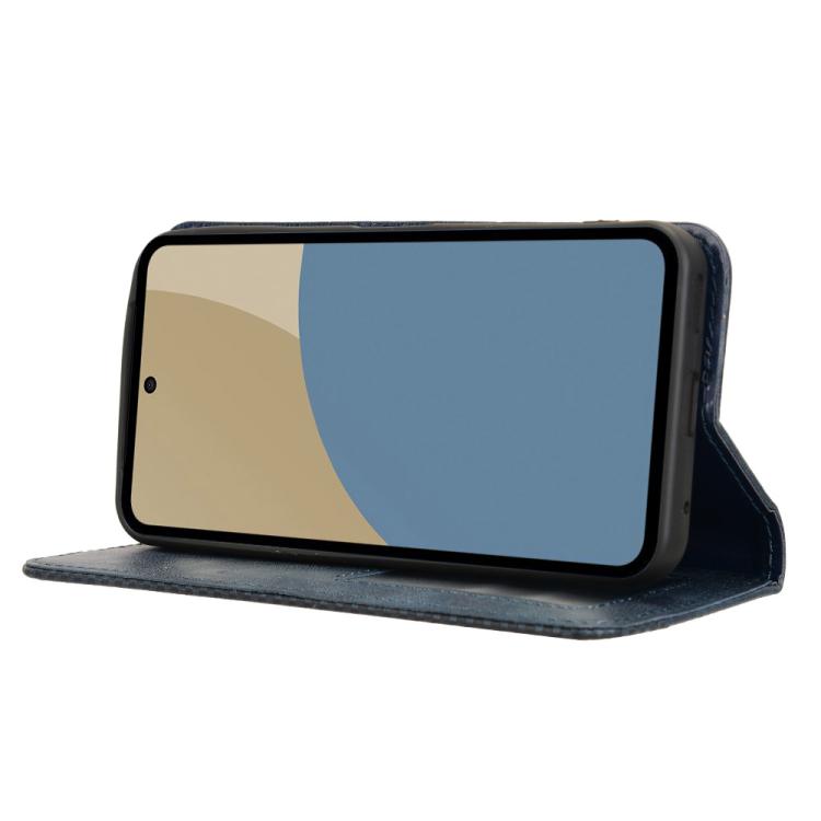 For Sharp Aquos Sense9 Magnetic Buckle Retro Texture Leather Phone Case