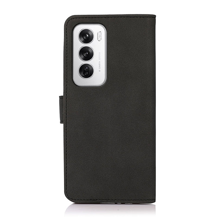 For OPPO Reno12 5G Global KHAZNEH Matte Texture Leather Phone Case