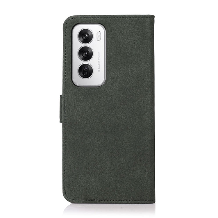 For OPPO Reno12 5G Global KHAZNEH Matte Texture Leather Phone Case