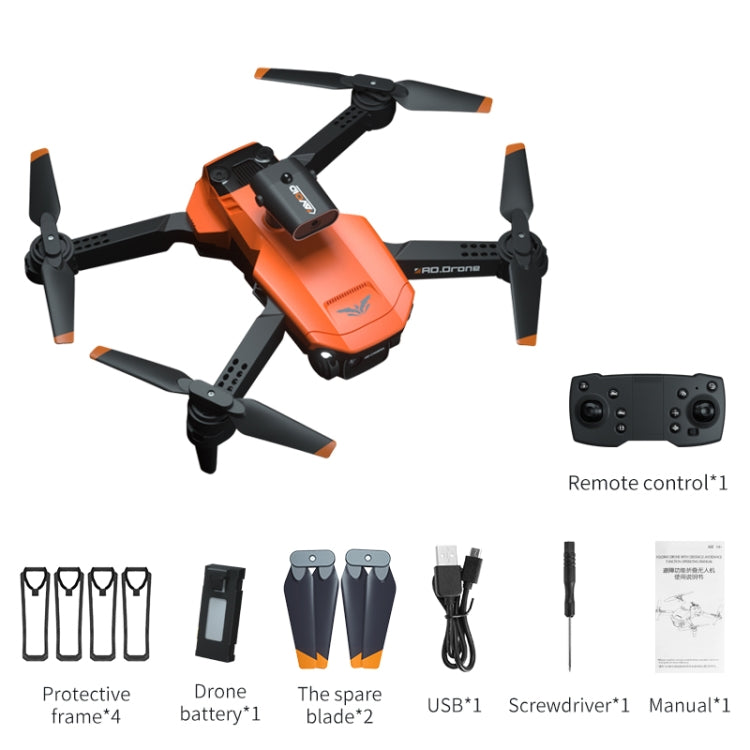 JJR/C H106 8K Dual Camera Optical Flow Four-sided Obstacle Avoidance RC Drone, Model:Type