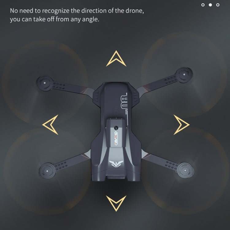 JJR/C H106 8K Dual Camera Optical Flow Four-sided Obstacle Avoidance RC Drone, Model:Type