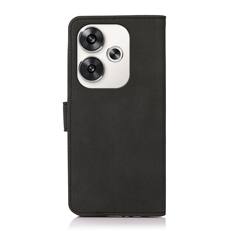 For Xiaomi Poco F6 / Redmi Turbo 3 KHAZNEH Matte Texture Leather Phone Case