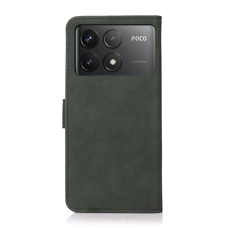 For Xiaomi Poco F6 Pro KHAZNEH Matte Texture Leather Phone Case