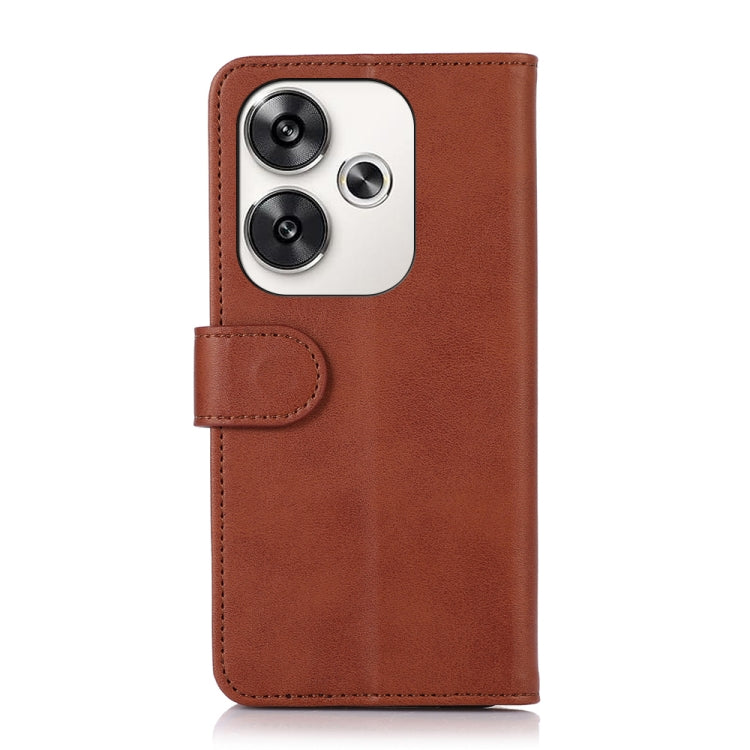 For Xiaomi Poco F6 / Redmi Turbo 3 Cow Texture Leather Phone Case