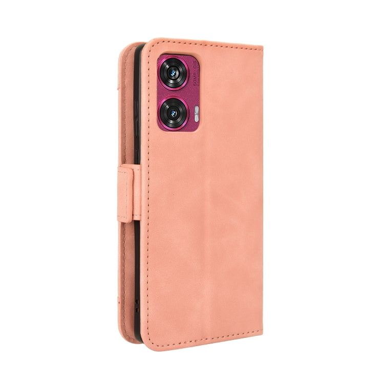 For Motorola Edge 50 Fusion Skin Feel Calf Texture Card Slots Leather Phone Case