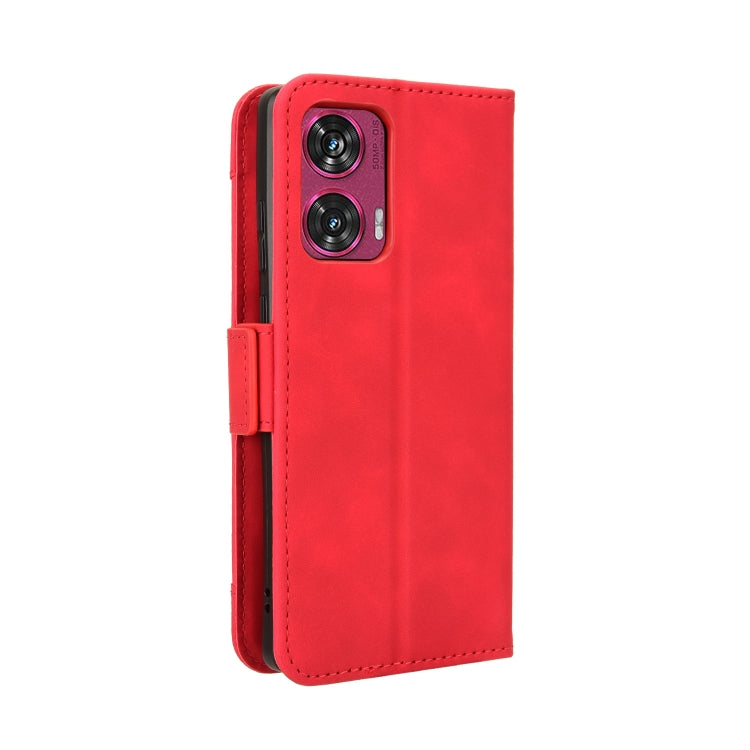 For Motorola Edge 50 Fusion Skin Feel Calf Texture Card Slots Leather Phone Case