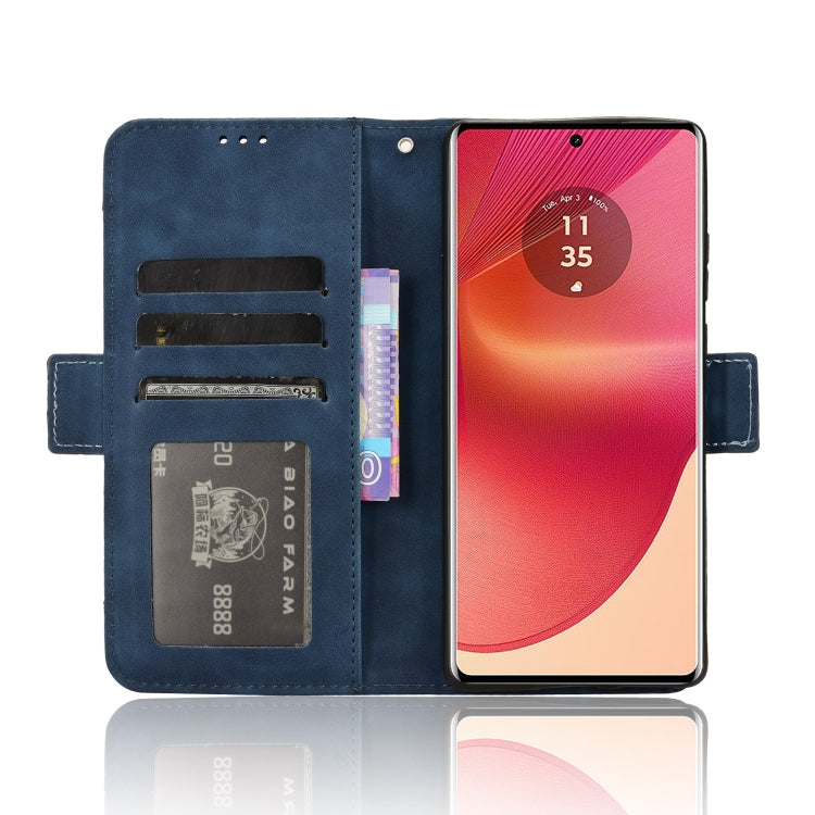 For Motorola Edge 50 Fusion Skin Feel Calf Texture Card Slots Leather Phone Case