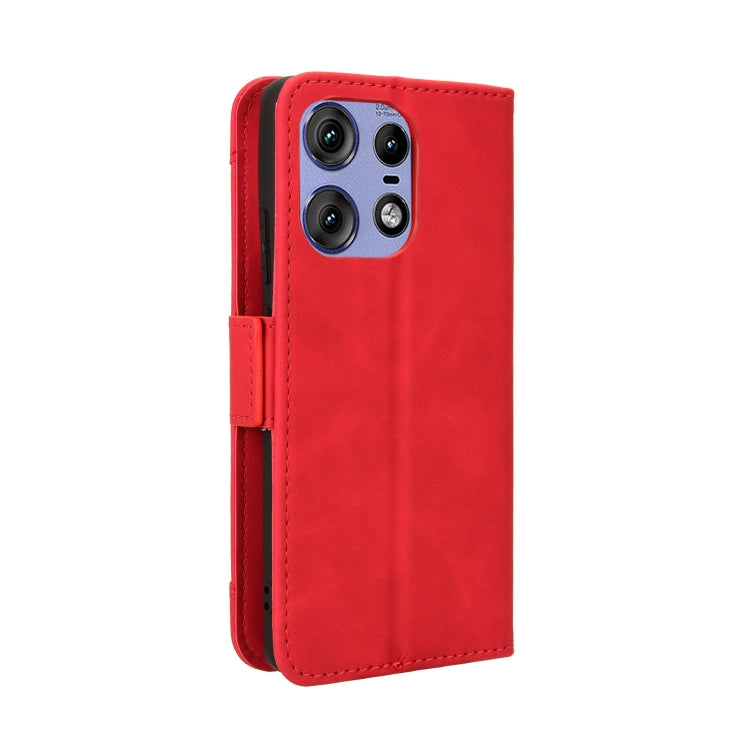 For Motorola Edge 50 Pro Skin Feel Calf Texture Card Slots Leather Phone Case