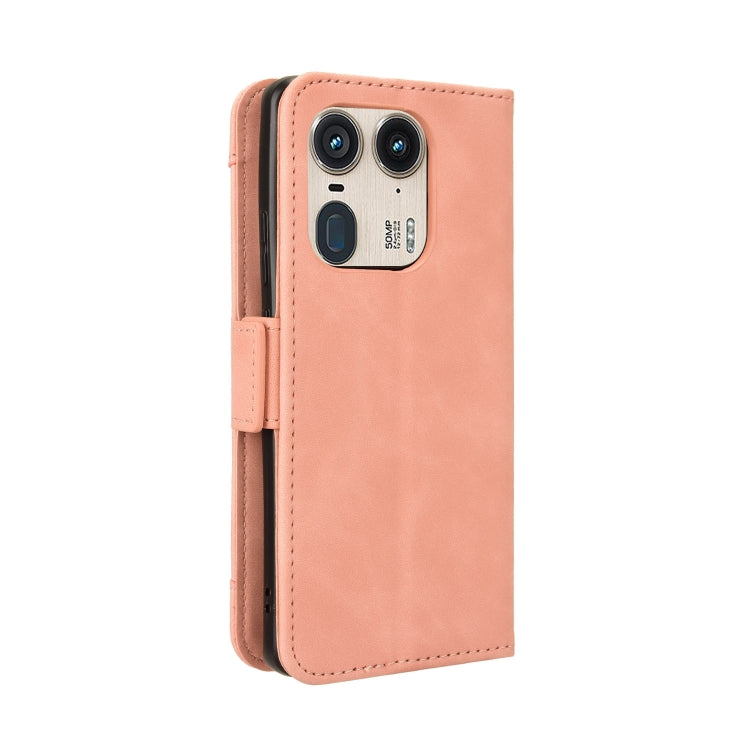 For Motorola Edge 50 Ultra / Moto X50 Ultra Skin Feel Calf Texture Card Slots Leather Phone Case