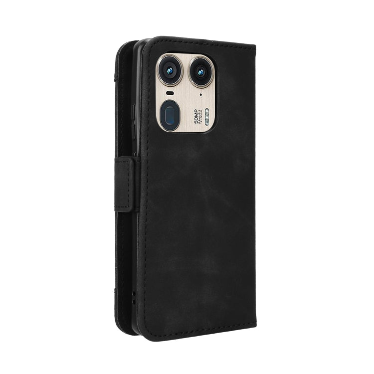 For Motorola Edge 50 Ultra / Moto X50 Ultra Skin Feel Calf Texture Card Slots Leather Phone Case