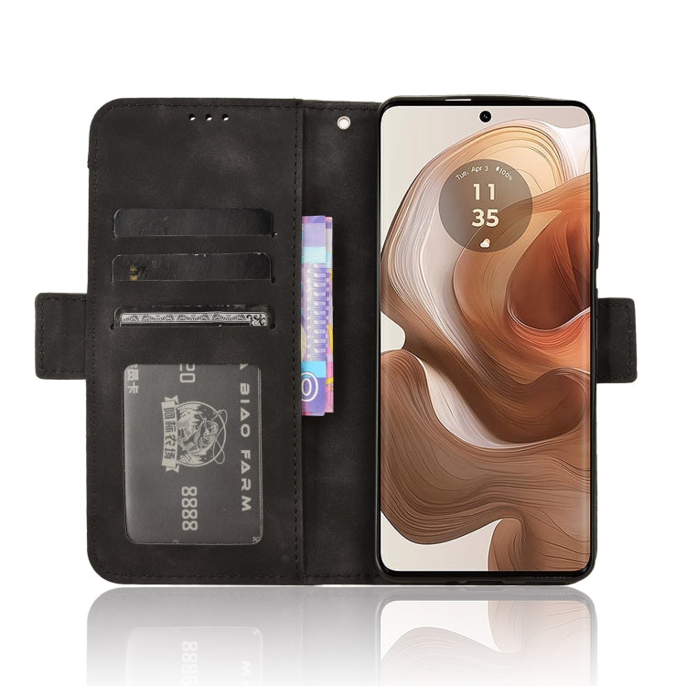 For Motorola Edge 50 Ultra / Moto X50 Ultra Skin Feel Calf Texture Card Slots Leather Phone Case