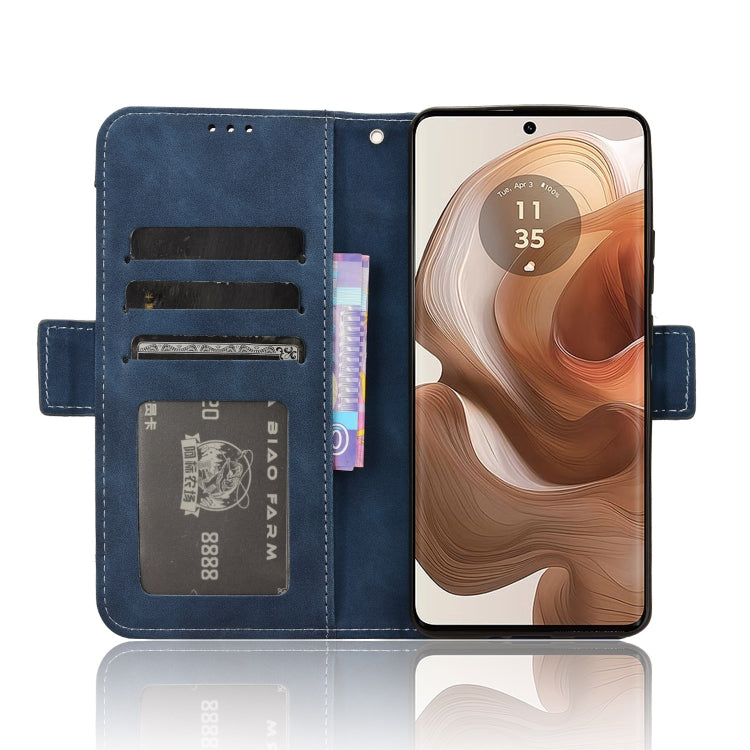 For Motorola Edge 50 Ultra / Moto X50 Ultra Skin Feel Calf Texture Card Slots Leather Phone Case