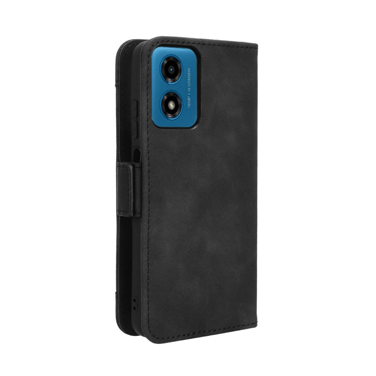 For Motorola Moto E14 / G04s / G24 Power Skin Feel Calf Texture Card Slots Leather Phone Case