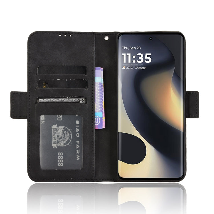 For Motorola Edge 2024 5G Skin Feel Calf Texture Card Slots Leather Phone Case