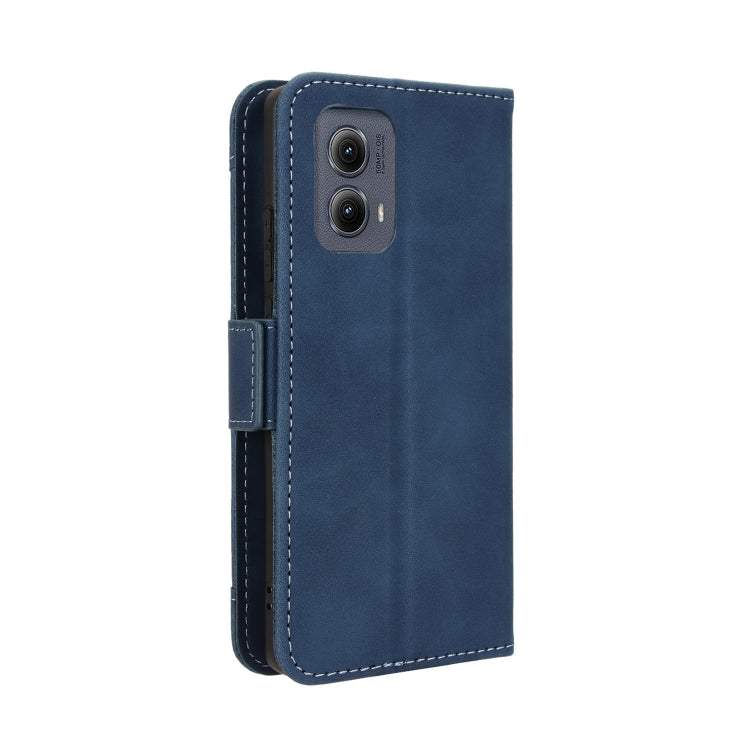 For Motorola Edge 2024 5G Skin Feel Calf Texture Card Slots Leather Phone Case
