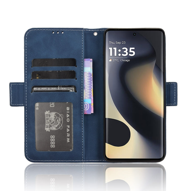 For Motorola Edge 2024 5G Skin Feel Calf Texture Card Slots Leather Phone Case