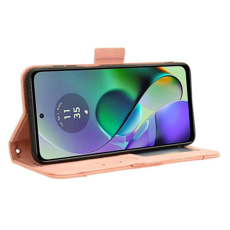 For Motorola Moto G64 5G / G64y 5G Skin Feel Calf Texture Card Slots Leather Phone Case