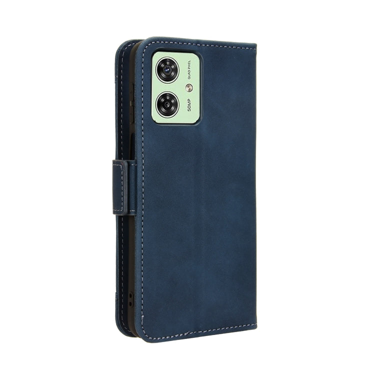 For Motorola Moto G64 5G / G64y 5G Skin Feel Calf Texture Card Slots Leather Phone Case
