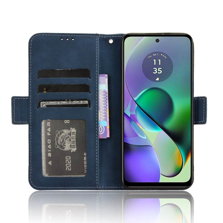 For Motorola Moto G64 5G / G64y 5G Skin Feel Calf Texture Card Slots Leather Phone Case