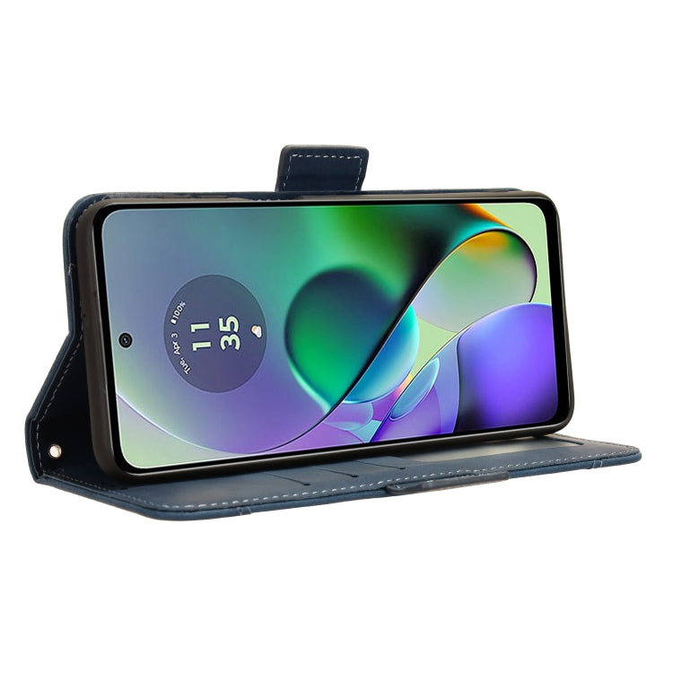 For Motorola Moto G64 5G / G64y 5G Skin Feel Calf Texture Card Slots Leather Phone Case