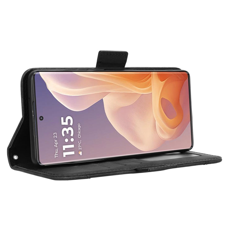 For Motorola Moto G85 5G / S50 Neo 5G Skin Feel Calf Texture Card Slots Leather Phone Case