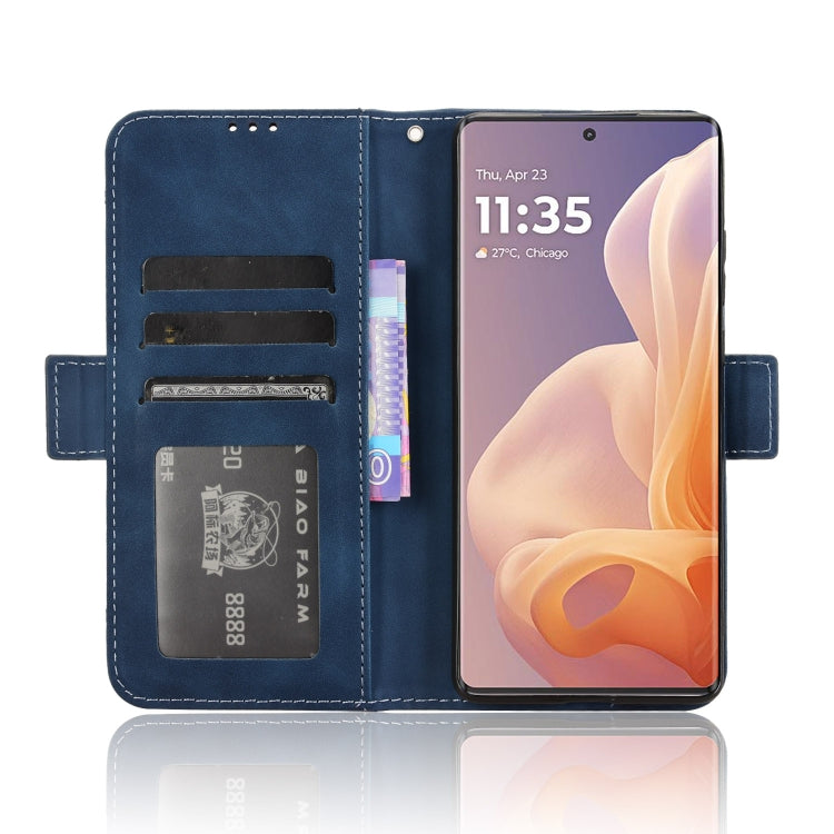 For Motorola Moto G85 5G / S50 Neo 5G Skin Feel Calf Texture Card Slots Leather Phone Case
