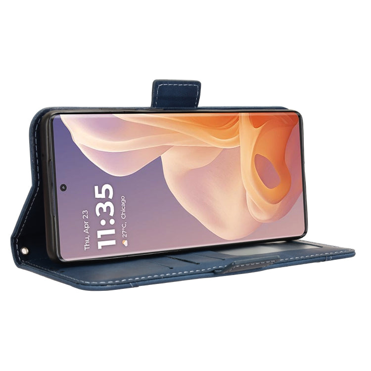 For Motorola Moto G85 5G / S50 Neo 5G Skin Feel Calf Texture Card Slots Leather Phone Case