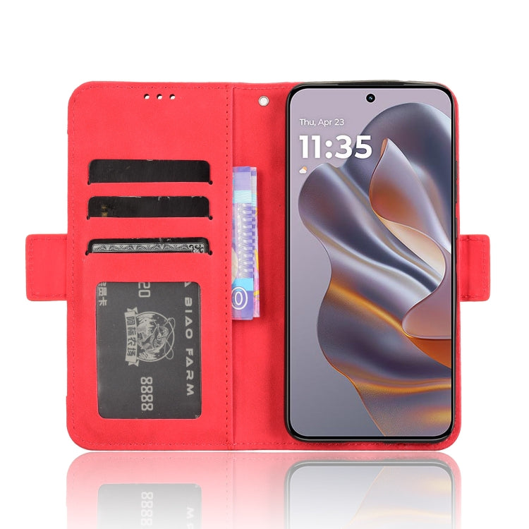 For Motorola Moto S50 5G / Edge 50 Neo Skin Feel Calf Texture Card Slots Leather Phone Case