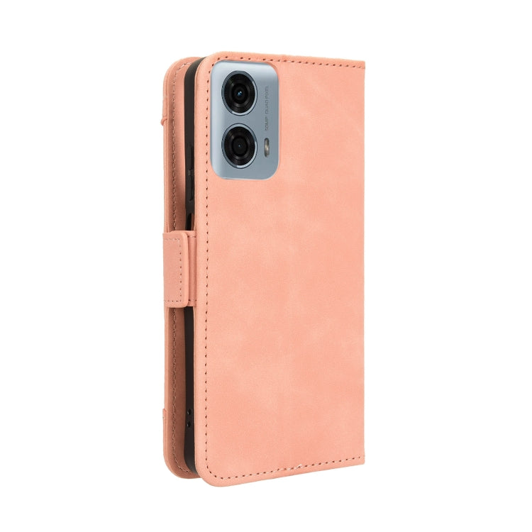 For Motorola Moto G45 5G / G34 5G Skin Feel Calf Texture Card Slots Leather Phone Case