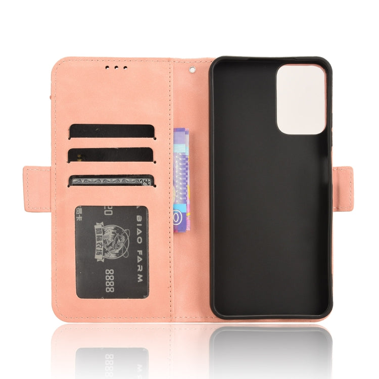 For Motorola Moto G45 5G / G34 5G Skin Feel Calf Texture Card Slots Leather Phone Case