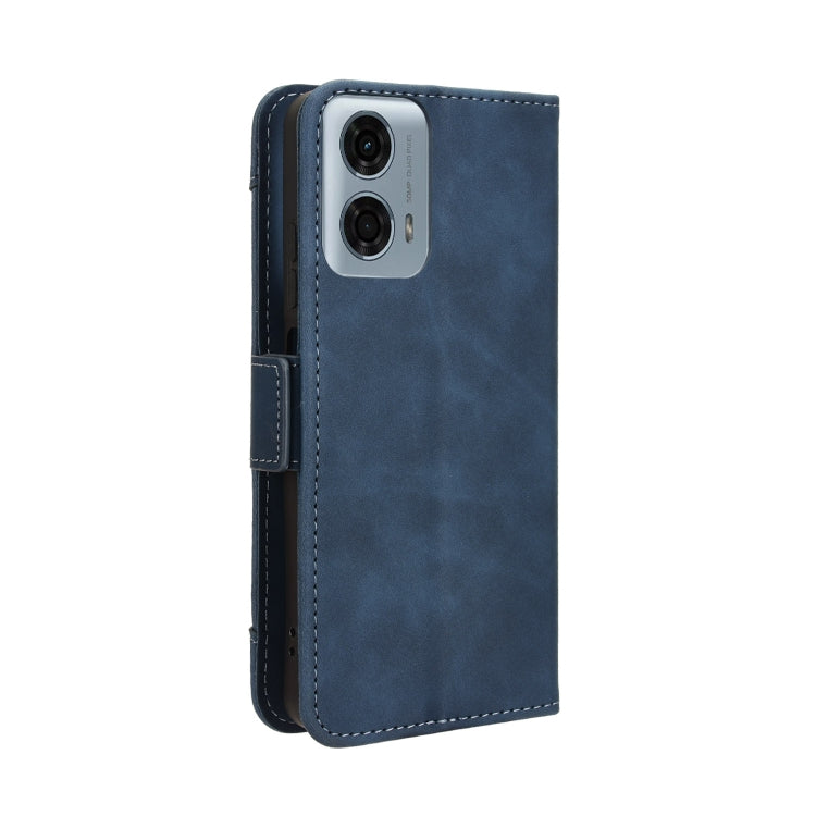 For Motorola Moto G45 5G / G34 5G Skin Feel Calf Texture Card Slots Leather Phone Case