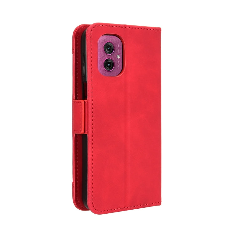 For Motorola Moto G55 5G Skin Feel Calf Texture Card Slots Leather Phone Case