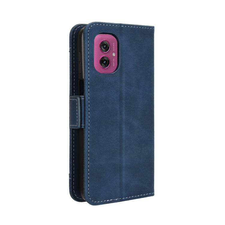 For Motorola Moto G55 5G Skin Feel Calf Texture Card Slots Leather Phone Case