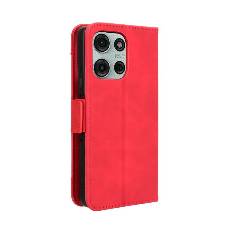 For Motorola Moto G75 5G Skin Feel Calf Texture Card Slots Leather Phone Case