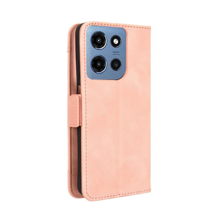 For Motorola Moto G Play 2025 Skin Feel Calf Texture Card Slots Leather Phone Case
