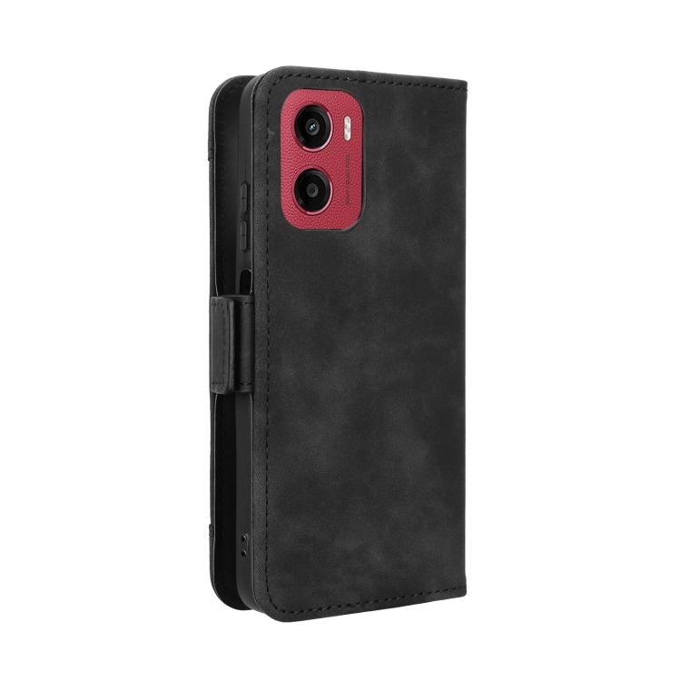 For Motorola Moto G05 4G / E15 4G Skin Feel Calf Texture Card Slots Leather Phone Case