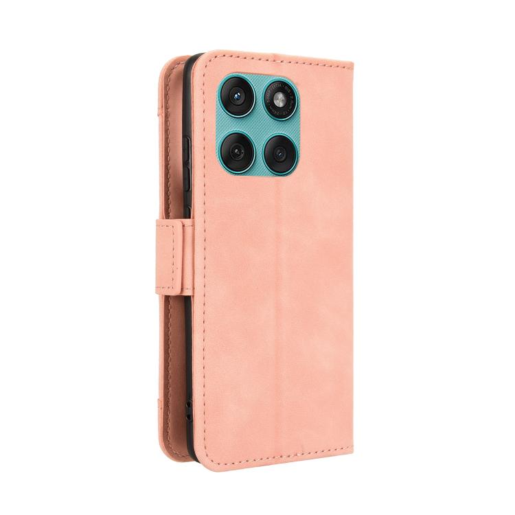For Motorola Edge 60 Fusion Skin Feel Calf Texture Card Slots Leather Phone Case