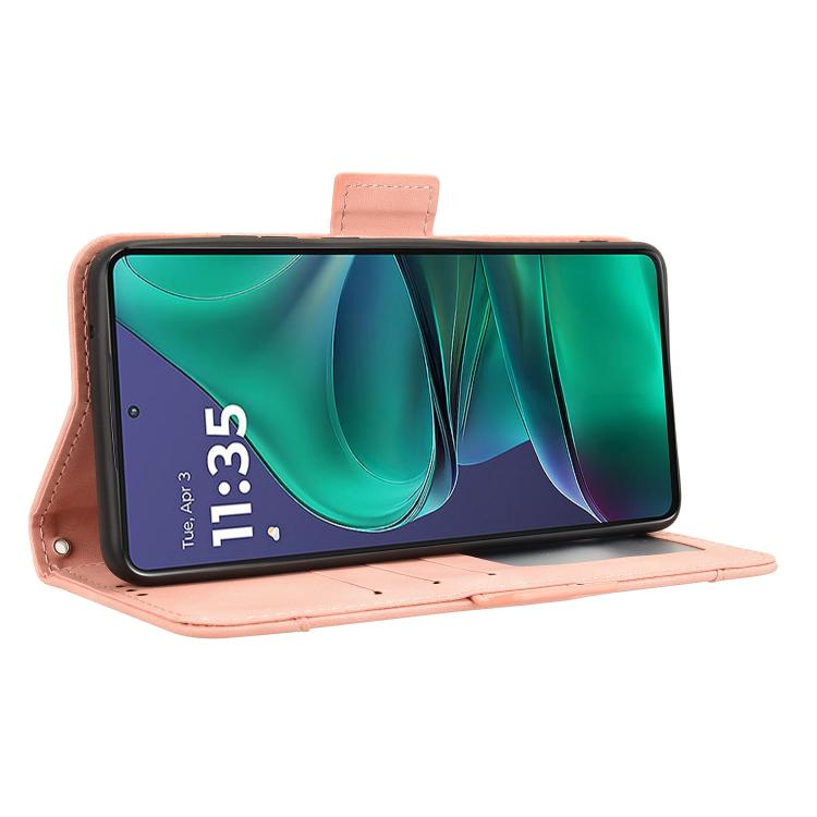 For Motorola Moto G Stylus 5G 2025 Skin Feel Calf Texture Card Slots Leather Phone Case