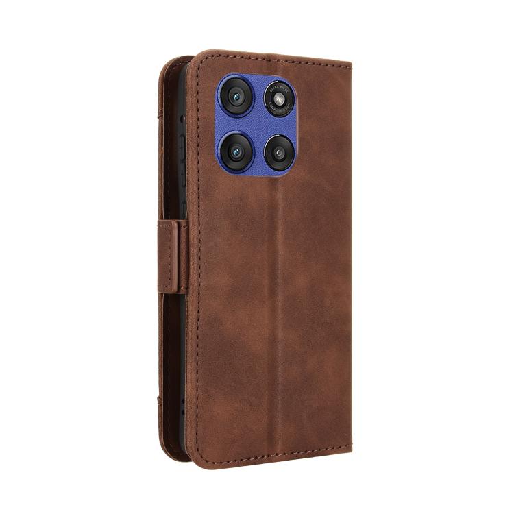 For Motorola Moto G Stylus 5G 2025 Skin Feel Calf Texture Card Slots Leather Phone Case