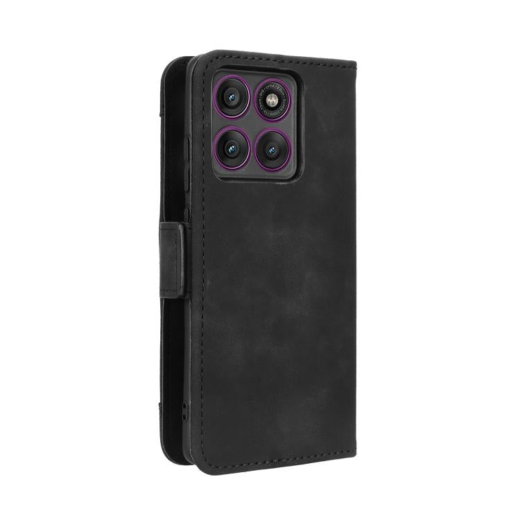 For Motorola Edge 60 Pro / 60s Pro 5G Skin Feel Calf Texture Card Slots Leather Phone Case