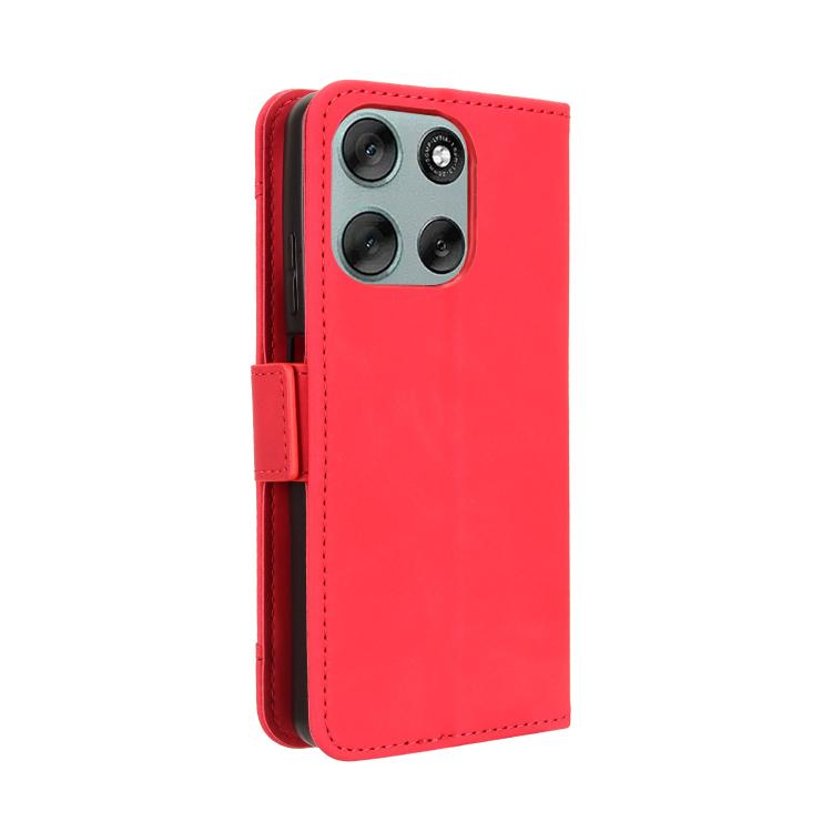 For Motorola Moto G56 / G66j / G66y 5G Skin Feel Calf Texture Card Slots Leather Phone Case
