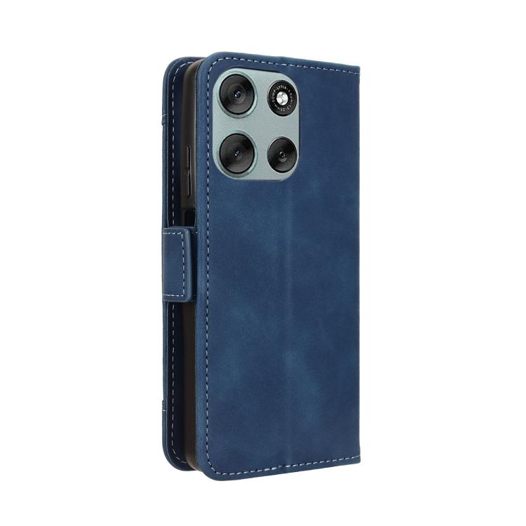 For Motorola Moto G56 / G66j / G66y 5G Skin Feel Calf Texture Card Slots Leather Phone Case