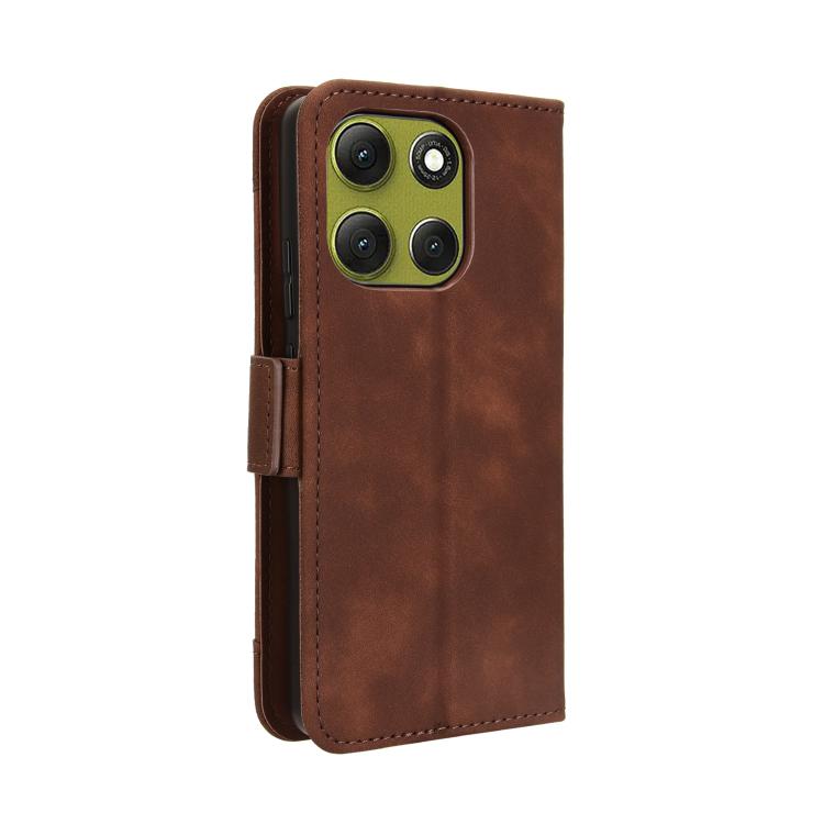 For Motorola Moto G86 5G Skin Feel Calf Texture Card Slots Leather Phone Case