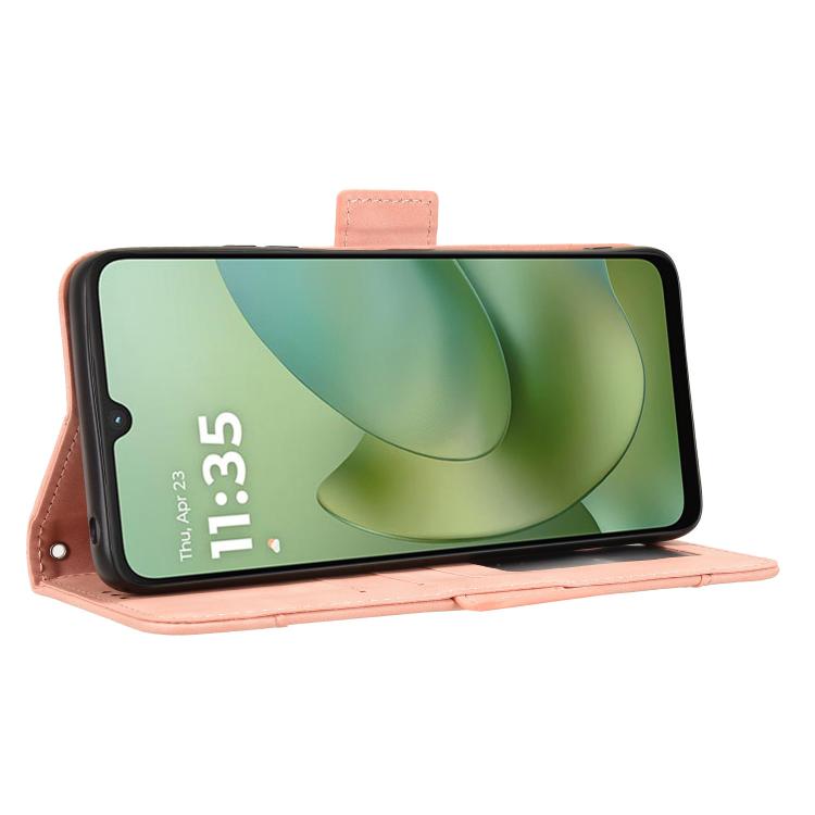 For Motorola Moto G06 / G06 Power Skin Feel Calf Texture Card Slots Leather Phone Case