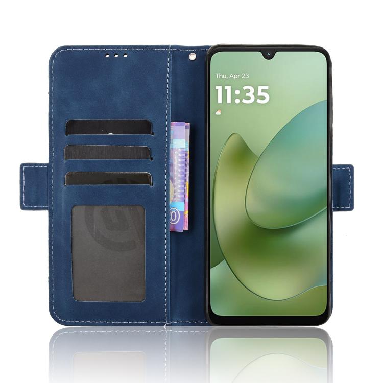 For Motorola Moto G06 / G06 Power Skin Feel Calf Texture Card Slots Leather Phone Case