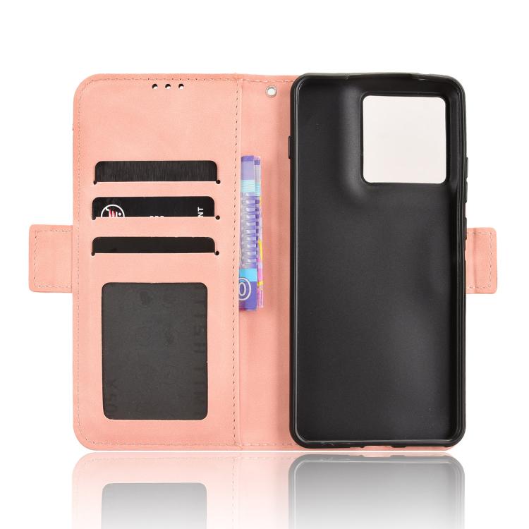 For Motorola Edge 70 5G Skin Feel Calf Texture Card Slots Leather Phone Case