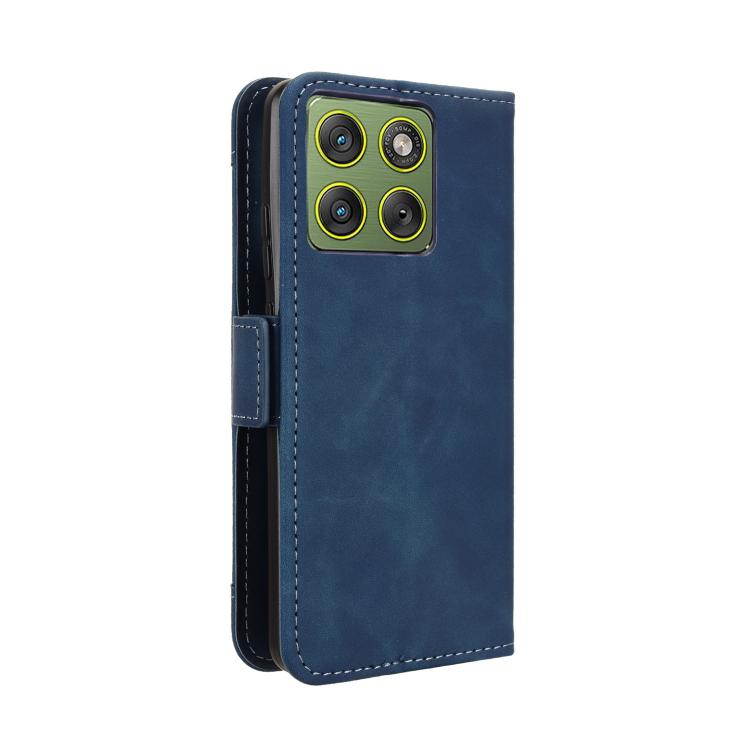 For Motorola Edge 70 5G Skin Feel Calf Texture Card Slots Leather Phone Case