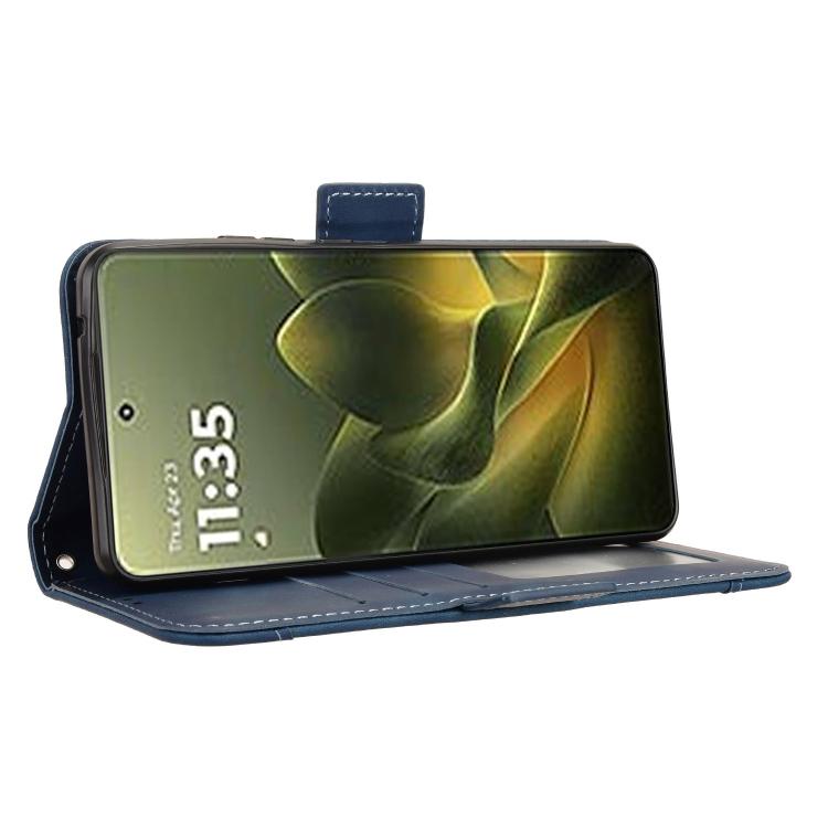 For Motorola Edge 70 5G Skin Feel Calf Texture Card Slots Leather Phone Case